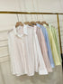 Summer Embroidered Transparent Shirts